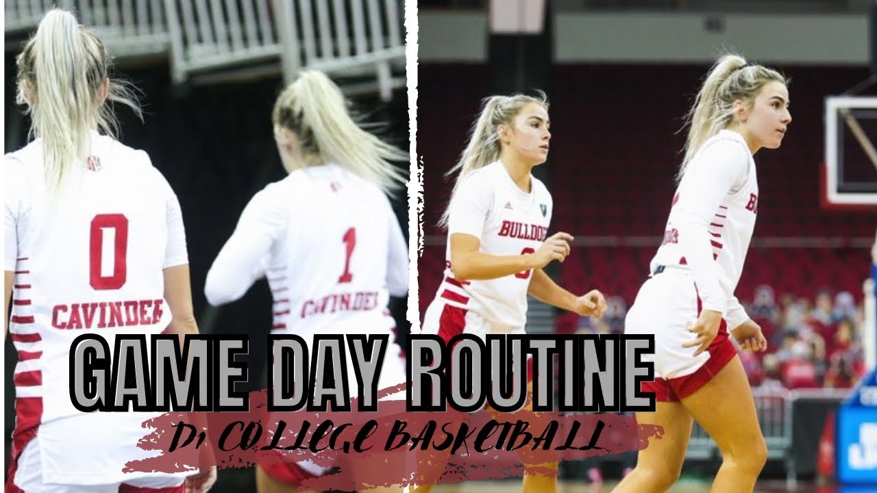 GAME DAY ROUTINE I how we prepare for D1 college basketball