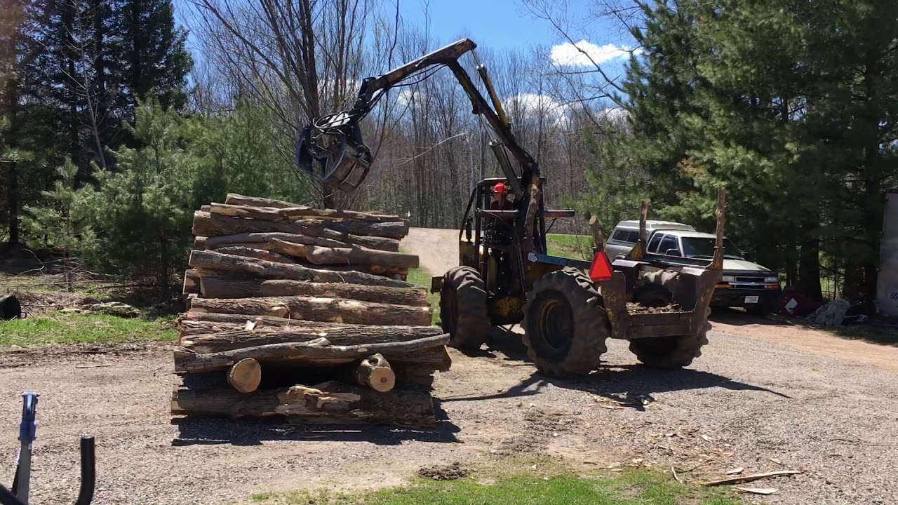 Gafner Iron Mule moving firewood