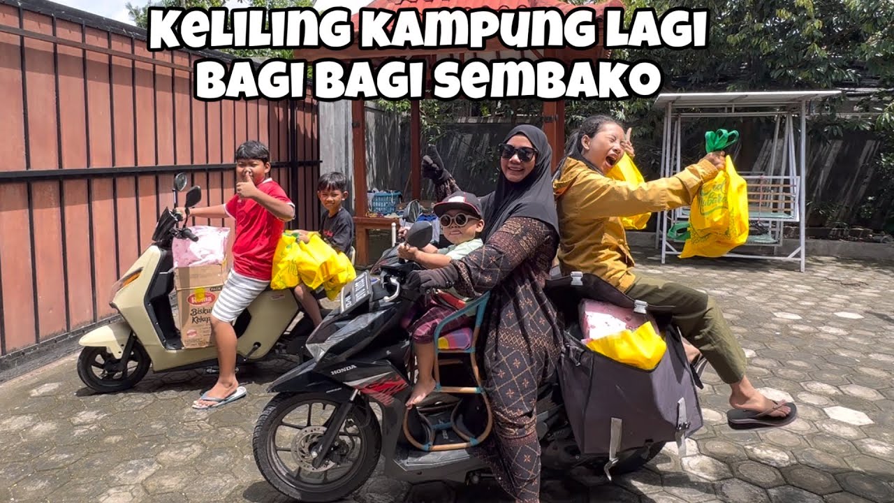 BAGI BAGI SEMBAKO KELILING KAMPUNG‼️