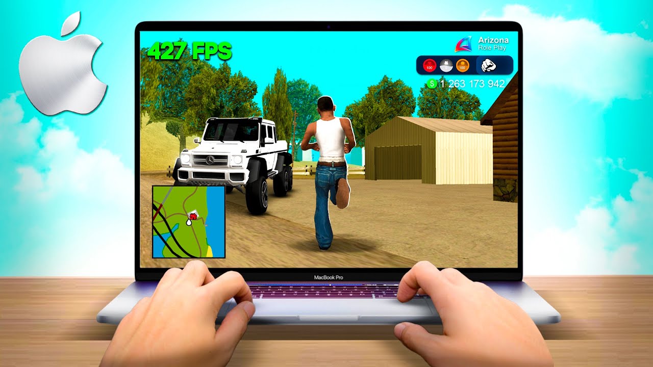 КУПИЛ НОВЫЙ MacBook M1 ДЛЯ GTA SAMP! ARIZONA RP + ТЕСТЫ ИГР