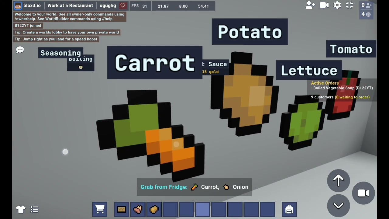 Playing 2 new game mode in bloxd io