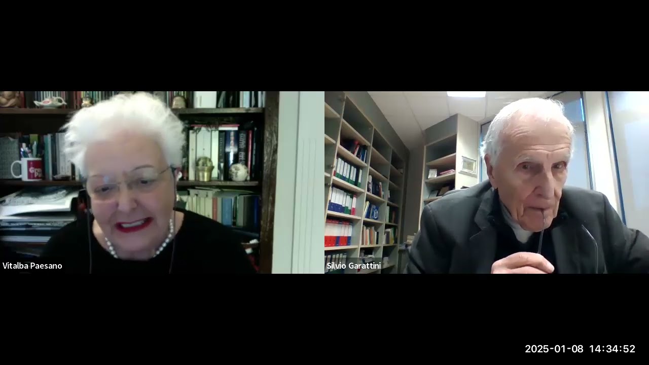 Intervista prof. Silvio Garattini- 8 gennaio 2025