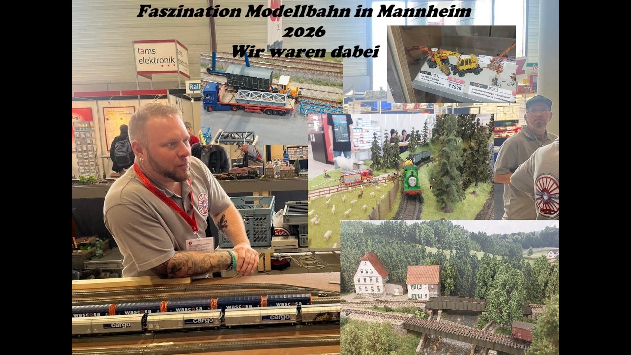 Von Zuhause auf die Faszination Modellbahn Mannheim
