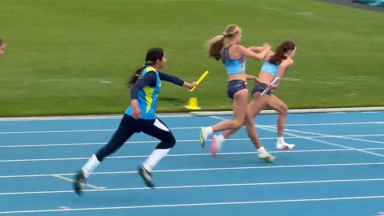 Asha, Faria, Amelia - 4th 4x100m Australian All Schools 2025