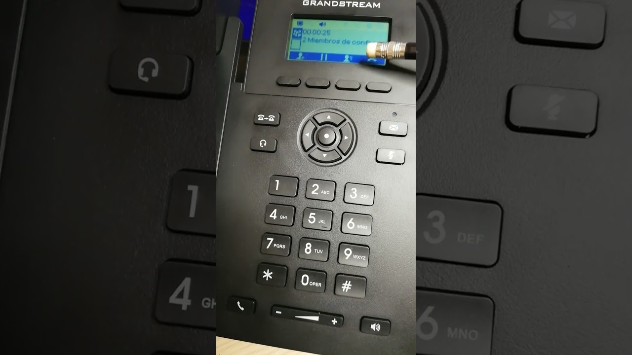 Grandstream GRP26XX -06- Conferencias