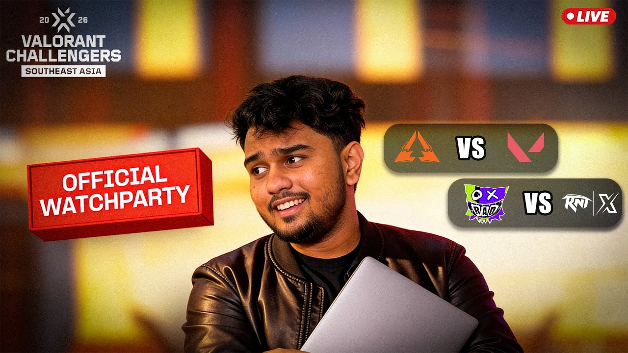 🎬[WatchParty] SIGN vs NSP & RAD vs RNTX | VCSA 2026 Split 2 : Day 02