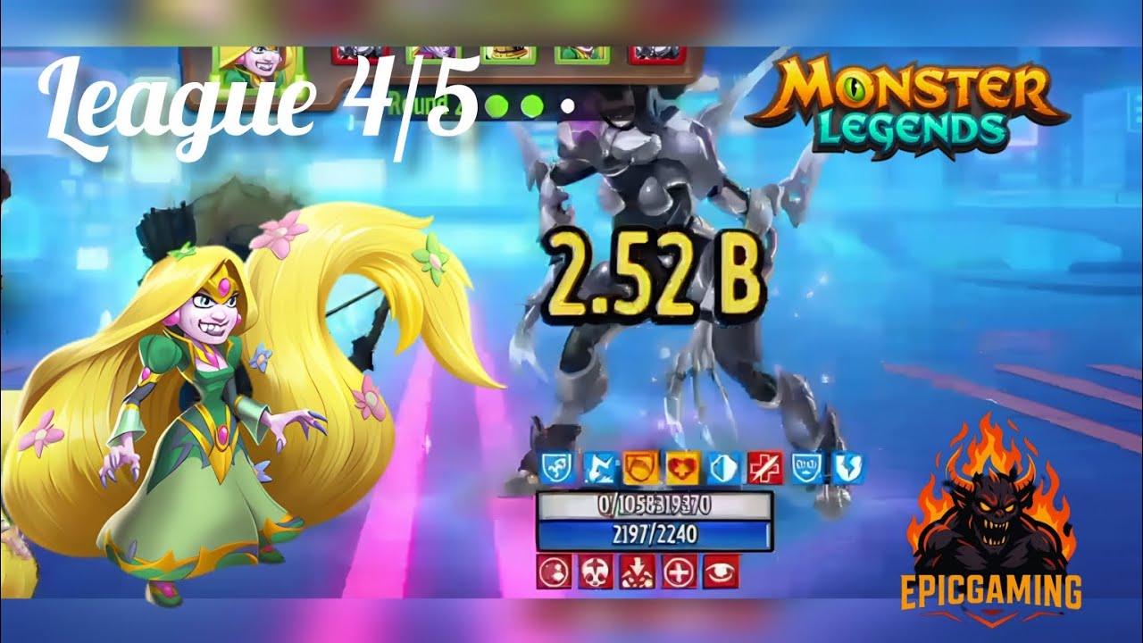DEFEATING LEAGUE 4 AND 5 FUGITIVE | FLESHCORE | MONSTER LEGENDS
