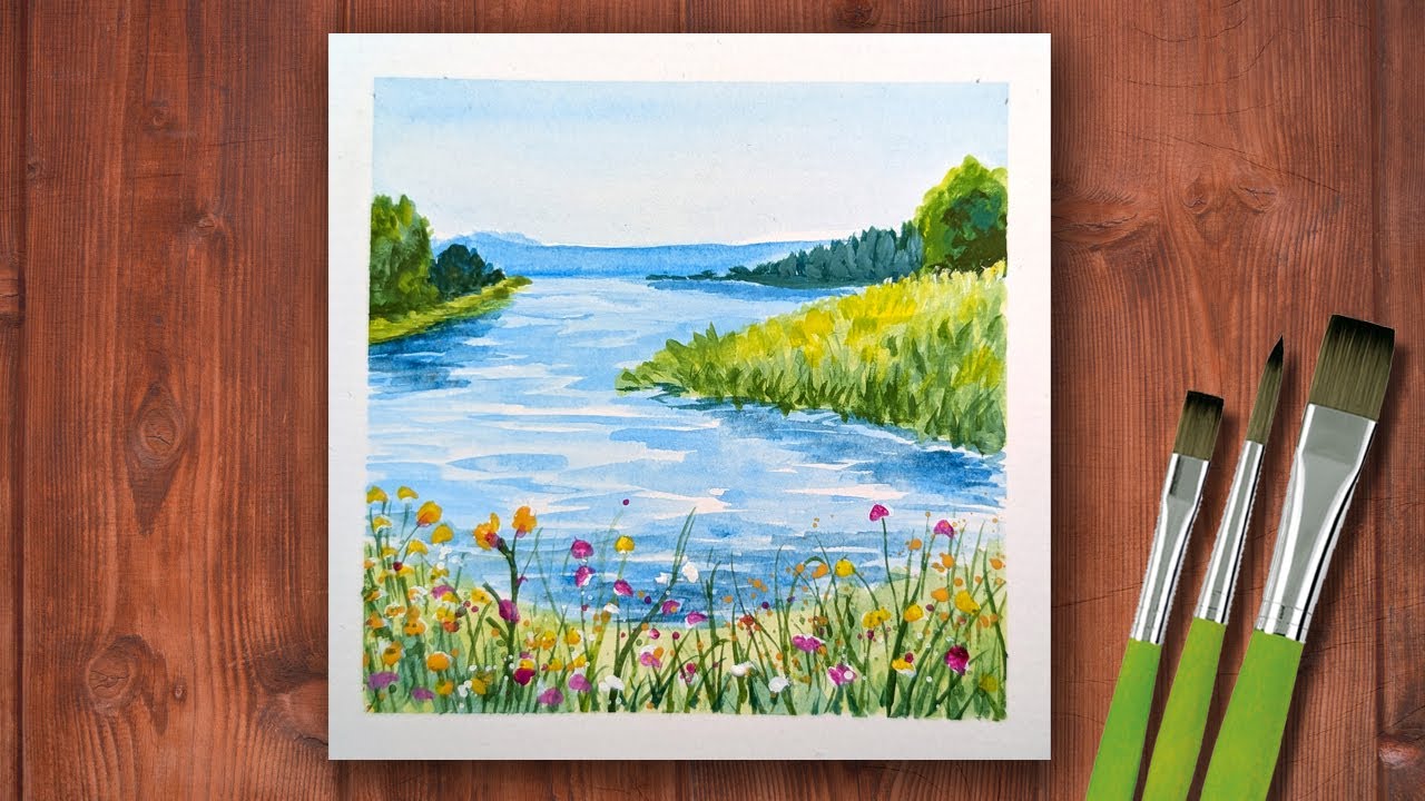 5 Things You Should Know - Gouache Landscape