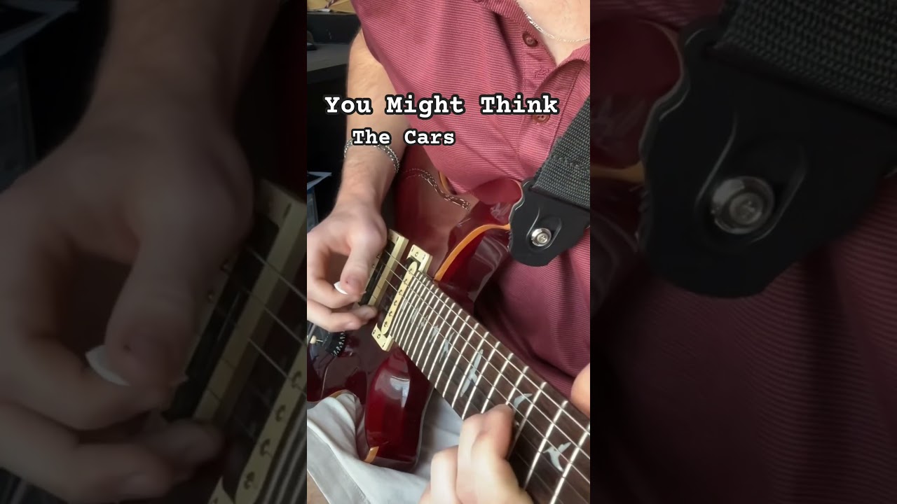 You Might Think - The Cars | guitar solo cover #guitarcover #guitar #thecars