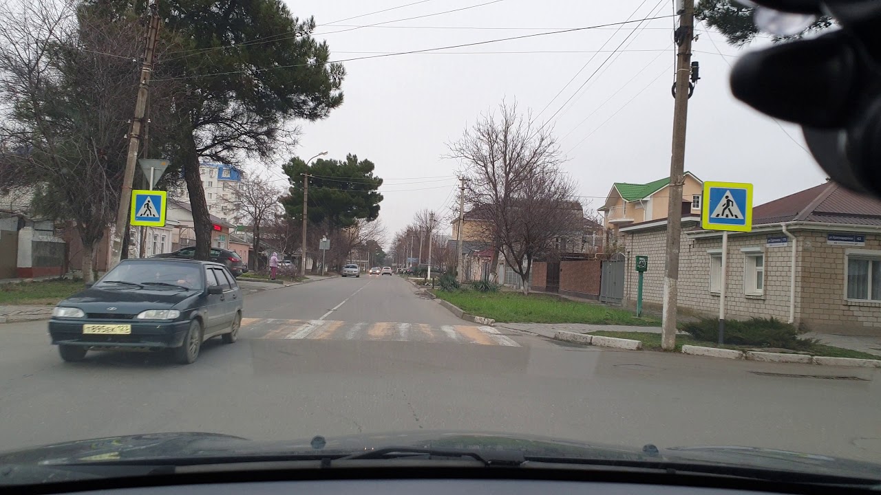 #АНАПА - ул. Тургенева 4к - на машине