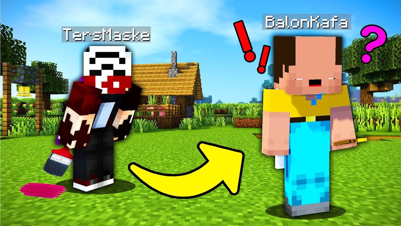 BALON KAFA YENİ KIYAFET TROLLÜ YAPTIM - BalonCraft #4 - Minecraft