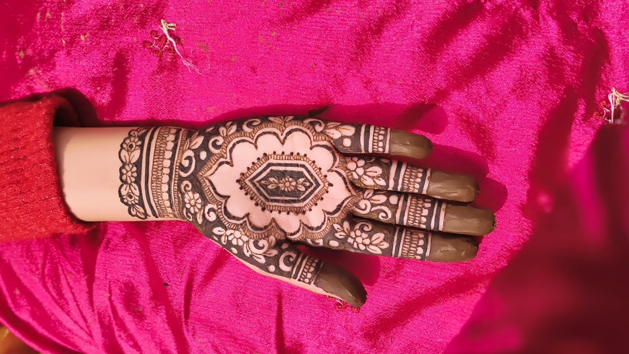Mehandi Design 🤩🌿| Full Hand Mehndi 🌸 | Front Hand Design | Latest Trendy Design | Henna Art | Viral