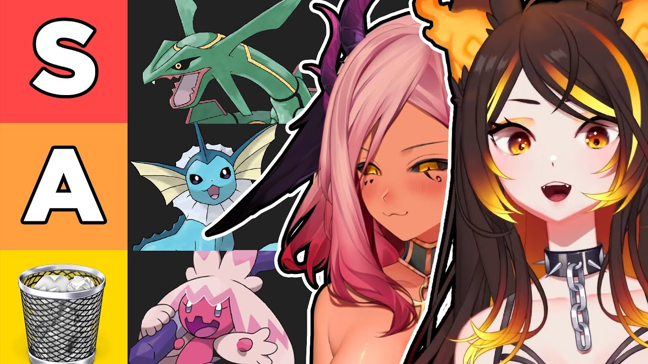 I Ranked EVERY Pokemon (Ft. Trickywi)【VTuber】