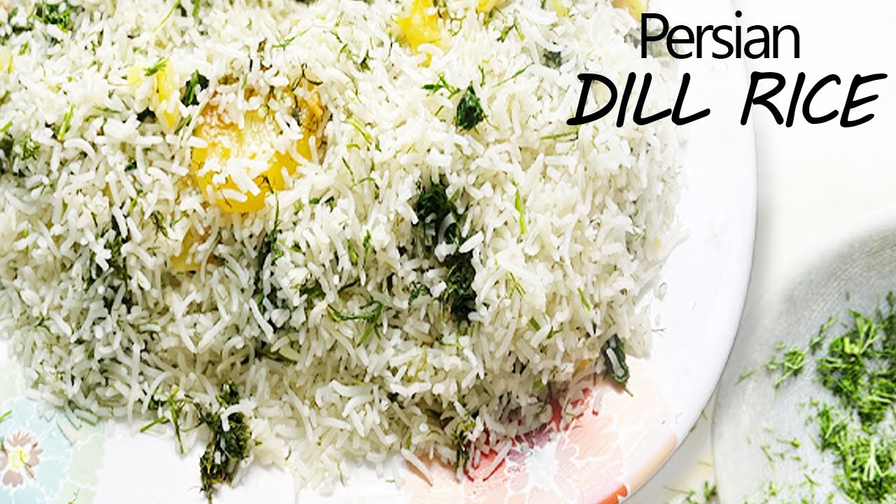 Dill Rice Recipe | Persian Style Rice | Easy & Healthy | FEAST WITH SHAHANA