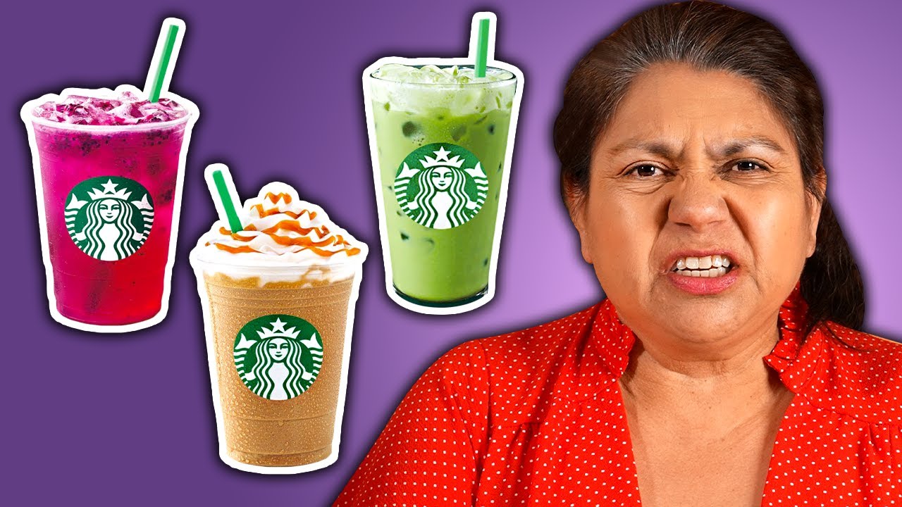 Mexican Moms Try Most Popular Starbucks Drinks