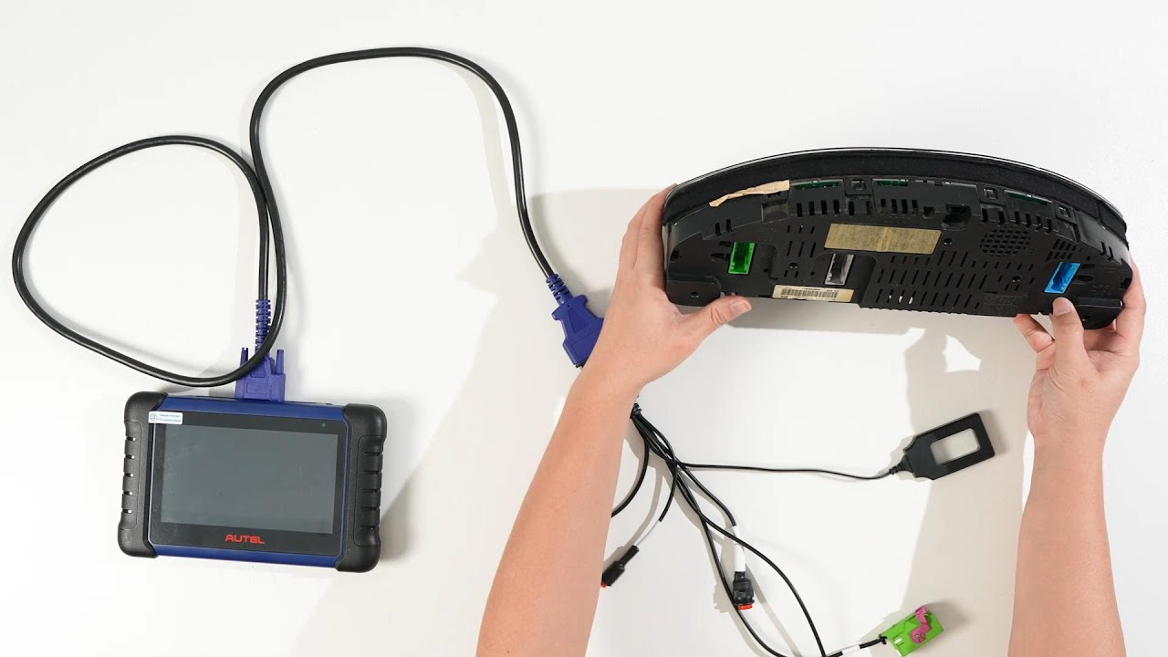 Autel IM508S + GODIAG GT114 Read Audi A6 VAG IMMO Data