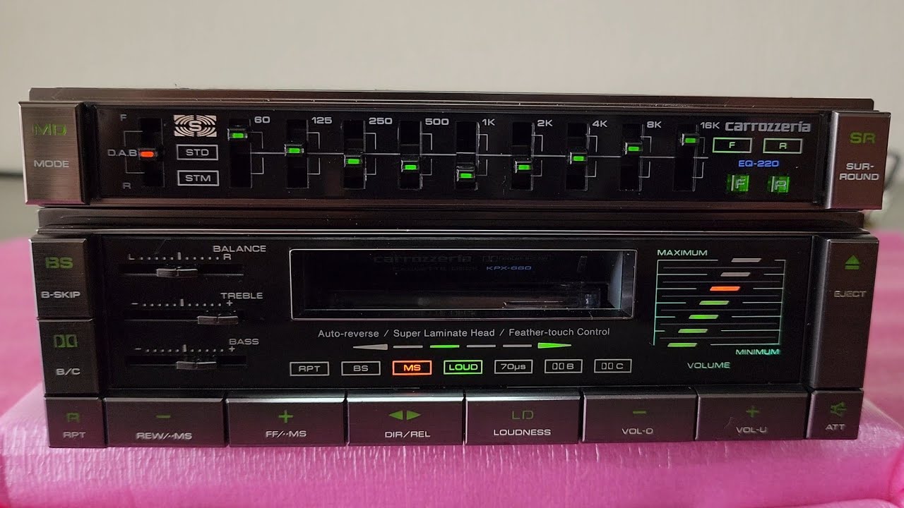 CARROZZERİA KPX-660 EQ-220 GM-121 NOSTALJİ RESİTAL VİNTAGE ESKİ SERİ MADE IN TOKYO JAPAN