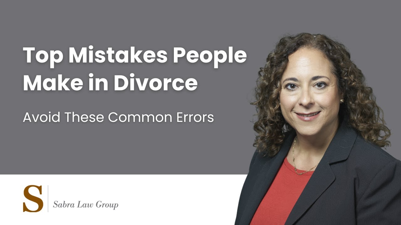 Top Mistakes People Make in Divorce | Avoid These Common Errors