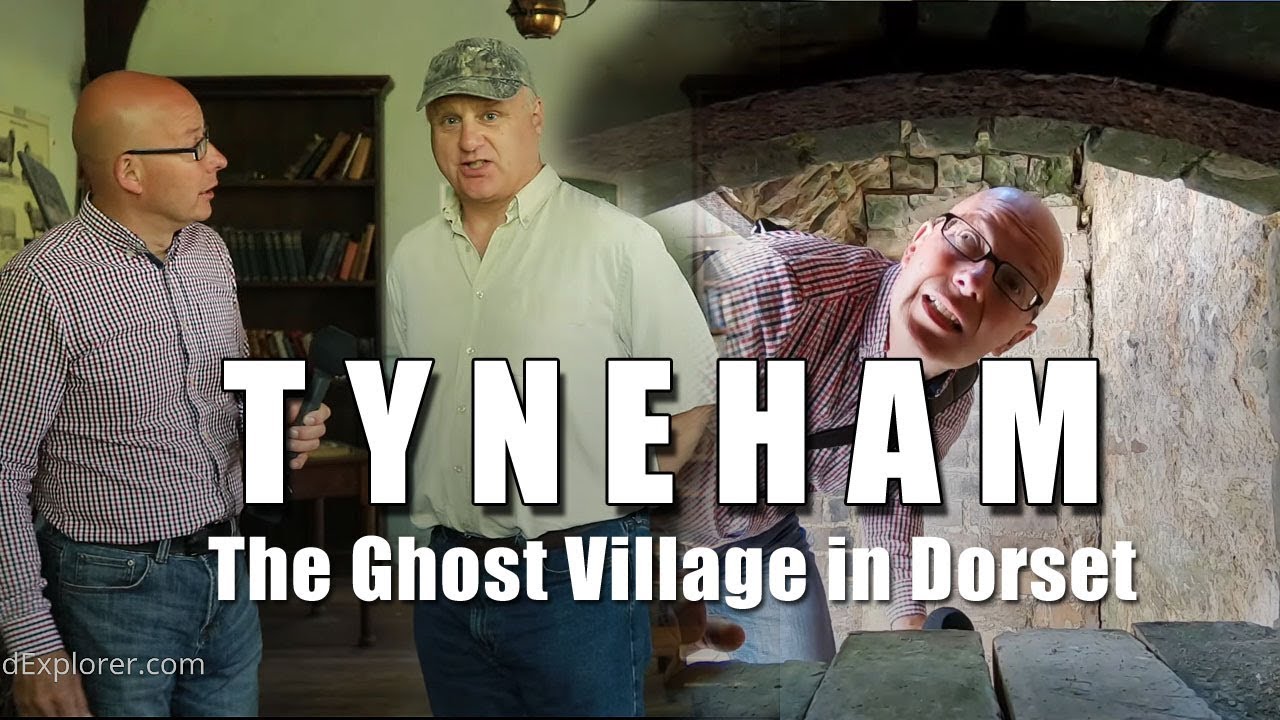 Bald Explorer Goes to Tyneham Village