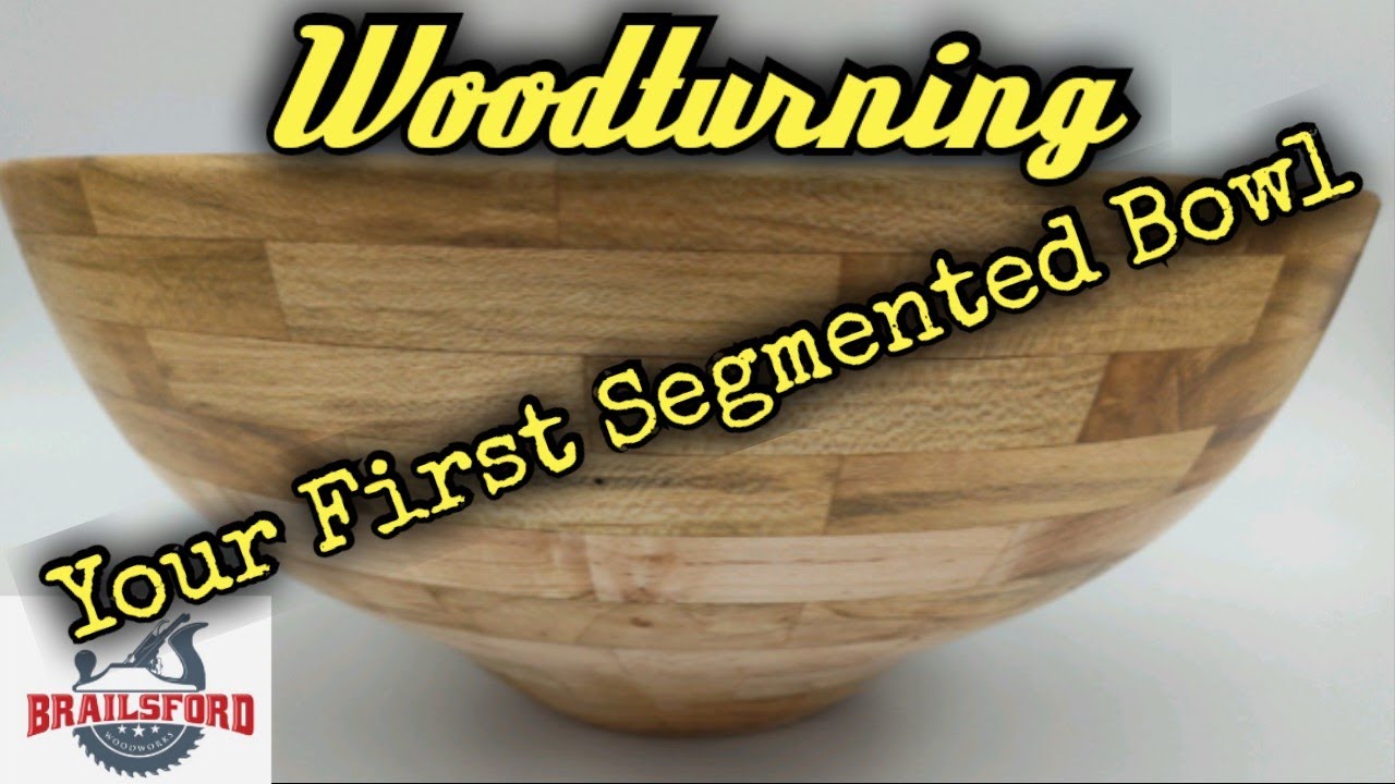Основы токарной обработки дерева: ваша первая сегментированная чаша #brailsfordwoodworks #woodtur...