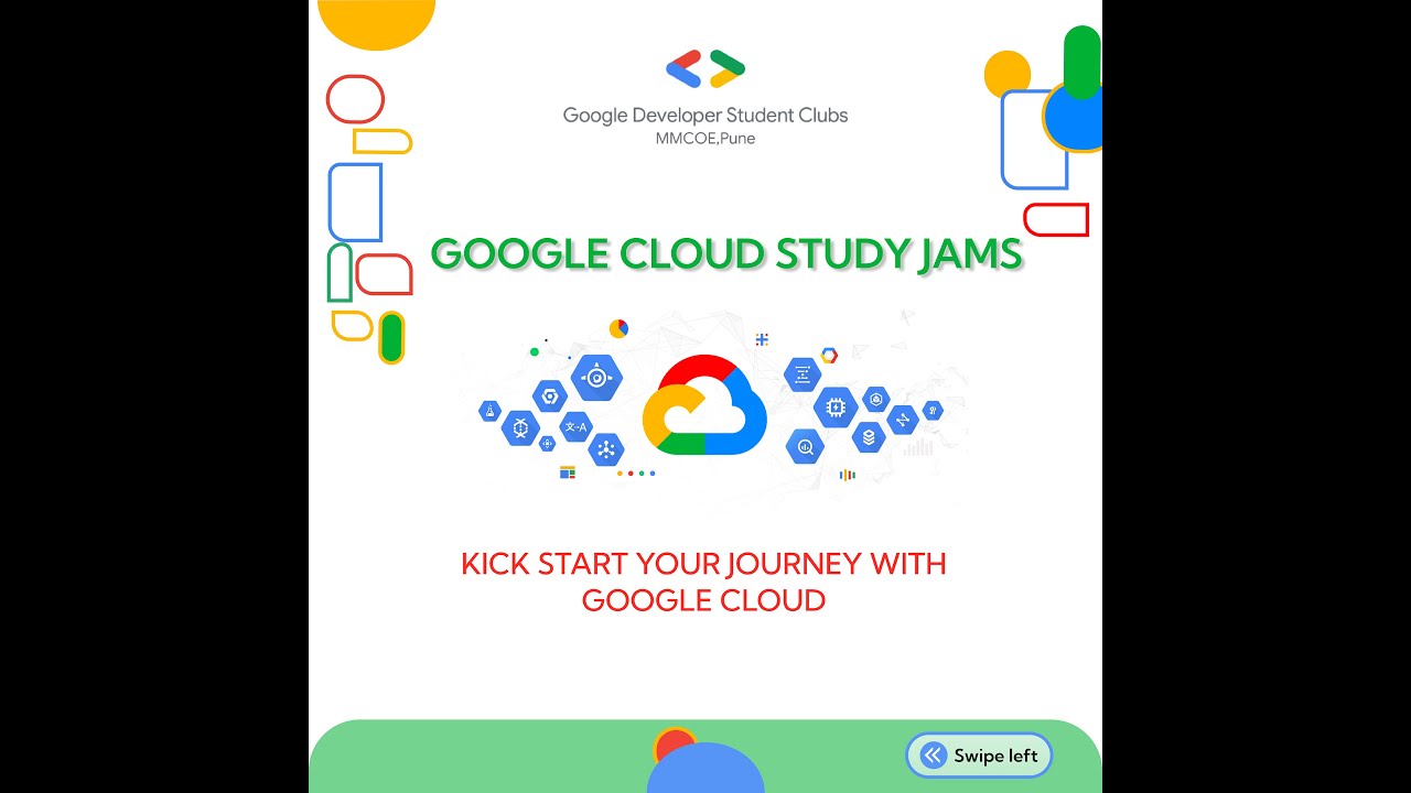Google Cloud Study Jams  - Info Session | GDSC MMCOE