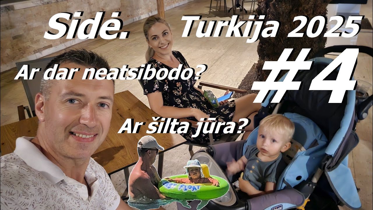 Kada atsibosta atostogos? | Tikriname ar &scaron;ilta jūra - Sidė. Turkija 2025 #4