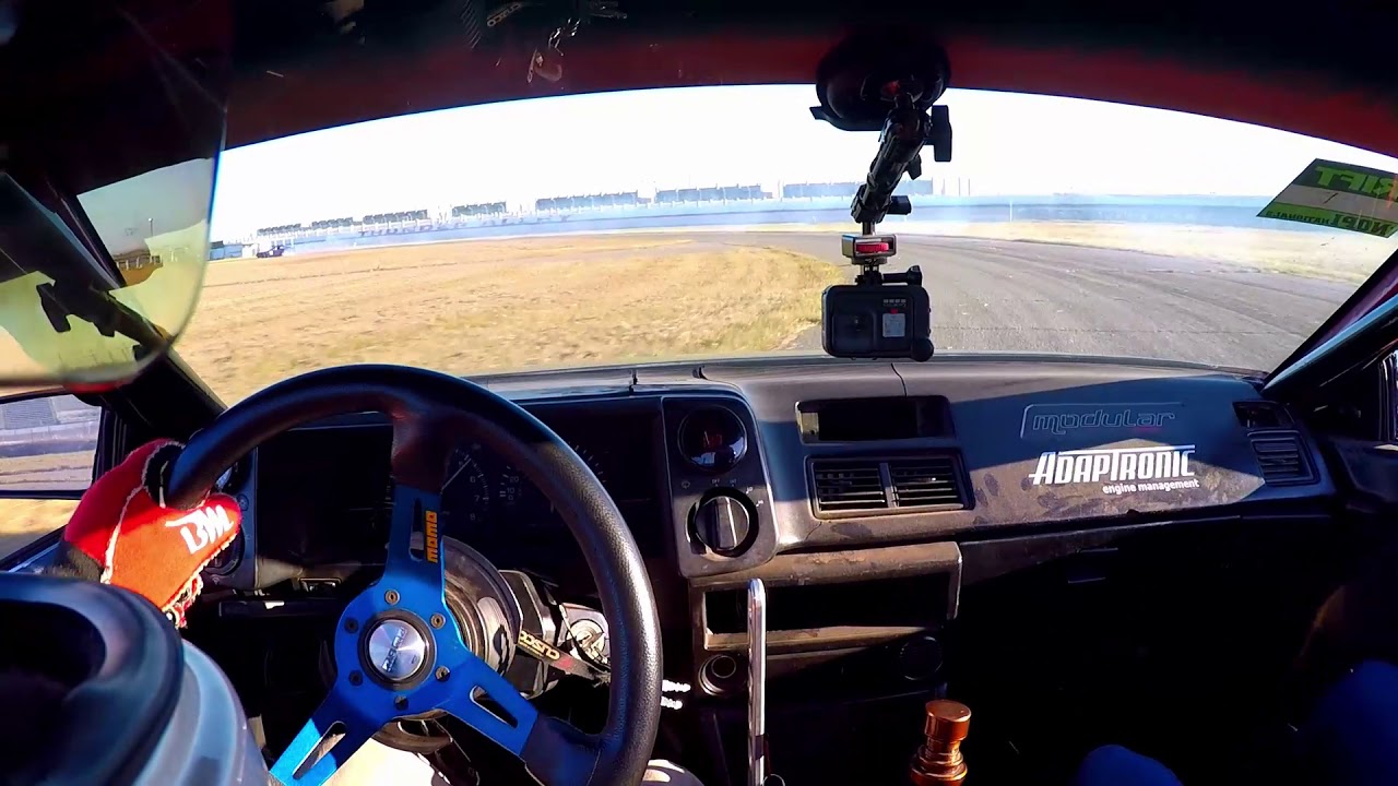 DRIFTING at THE ROCK - Rockingham Speedway NC