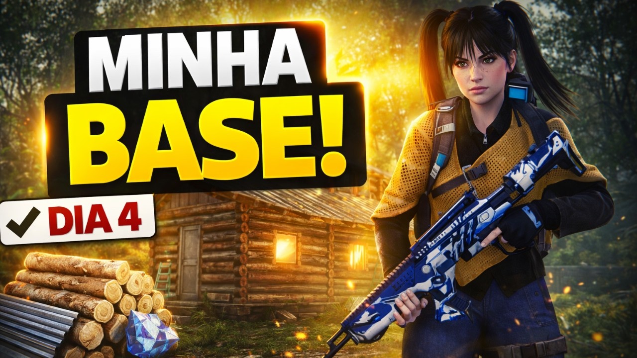 🔴 AO VIVO | DIA 4 – CONSTRUINDO MINHA PRIMEIRA BASE DO ZERO! (Once Human)