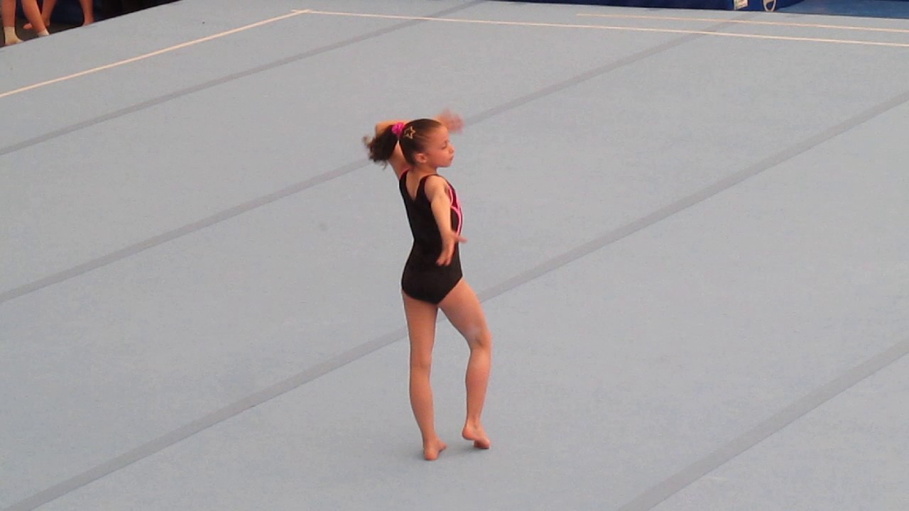 Ginnastica artistica Stella corpo libero 2 gara Civitavecchia 9/4/17