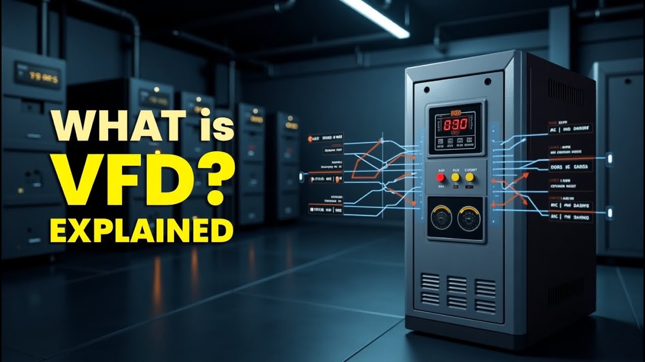 VFD Explained: How Variable Frequency Drives Control Motors | VFD Wiring & Applications