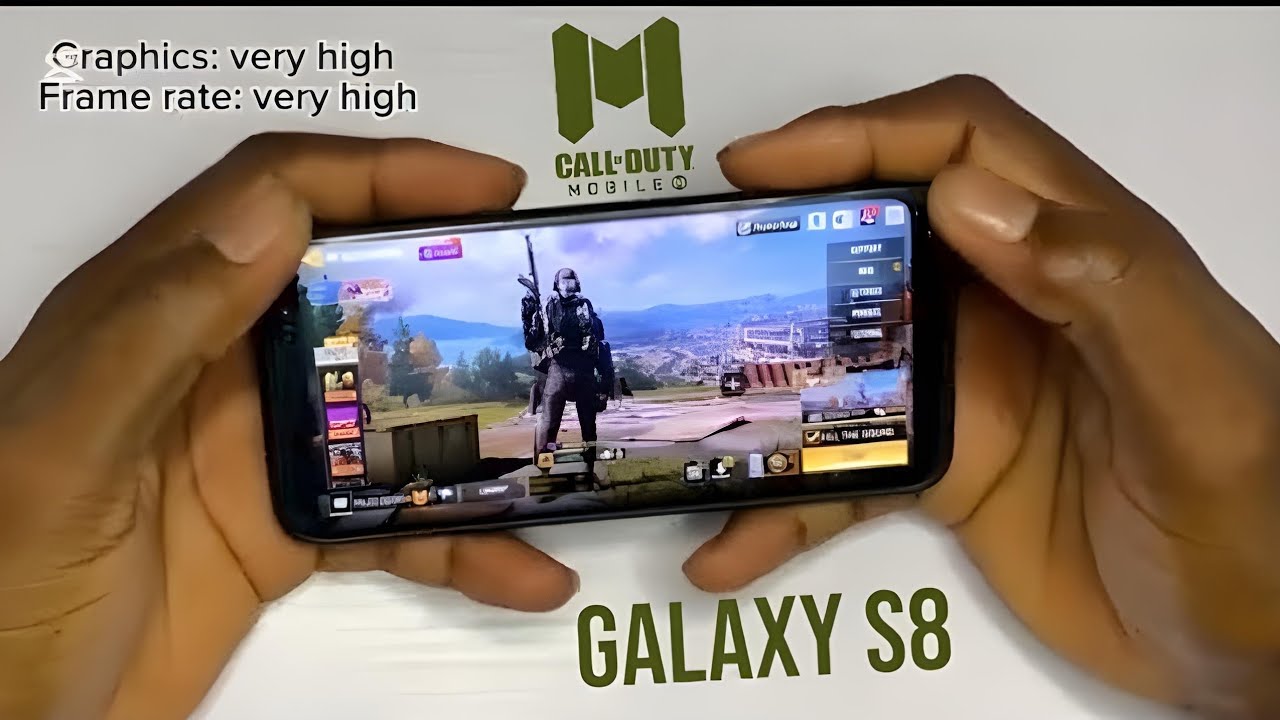 Samsung Galaxy S8 call of duty test in 2025 | snapdragon 835, 4gb ram and 6gb internal storage.