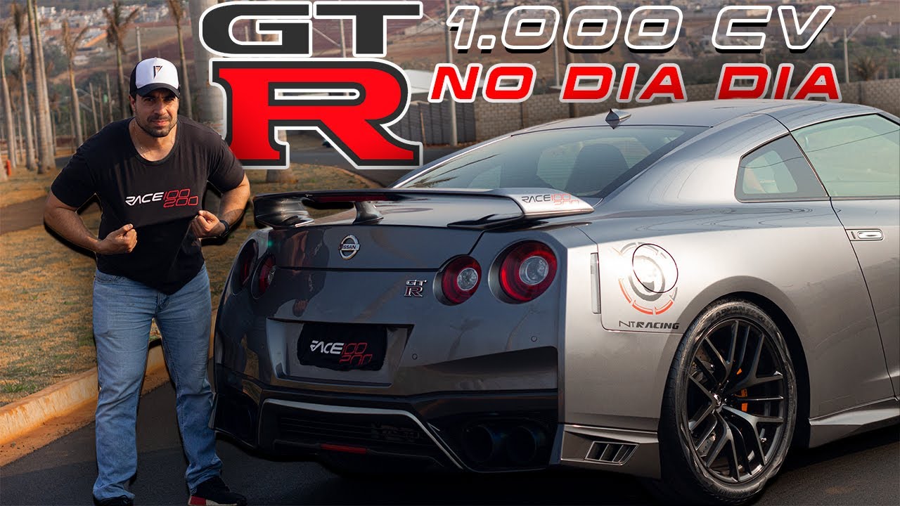 GTR 1000 CV É USÁVEL NO DIA DIA??? NÓS TESTAMOS E...