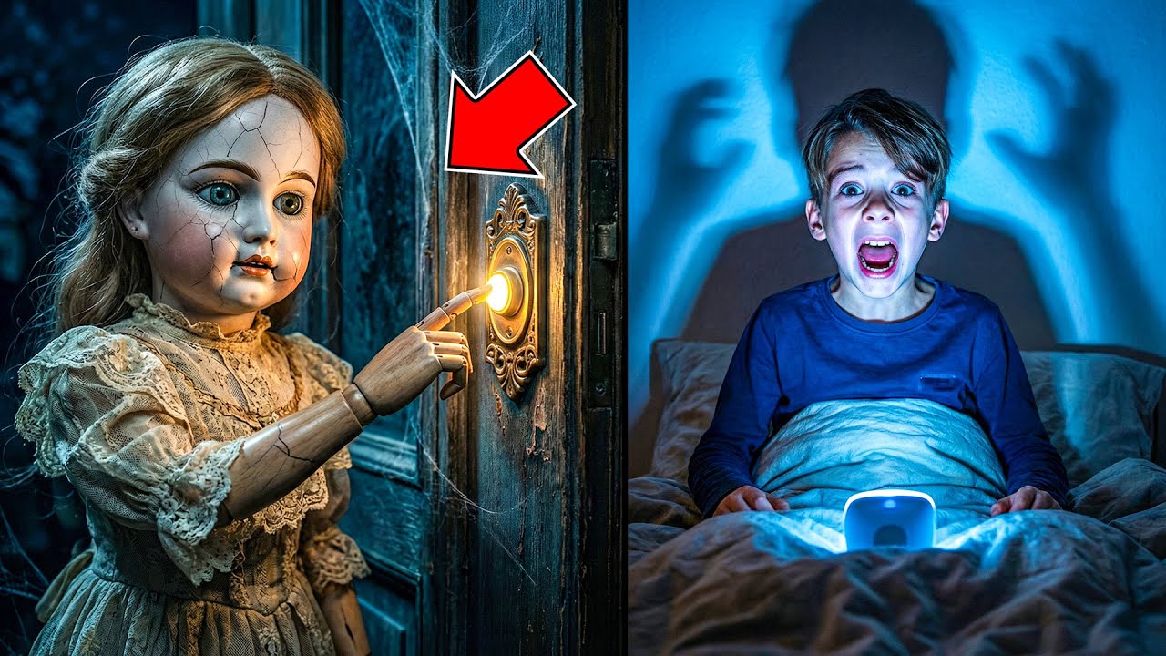 Wenn die 😱HORRORPUPPE um 3 Uhr Nachts bei KLEINEM JUNGEN 2x klingelt! Helft mir 🧟
