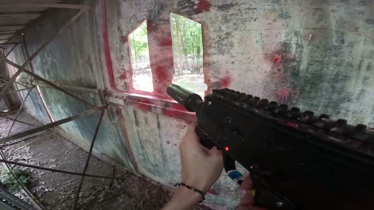 Empire Dfender Pov Castle Gameplay #paintball Hells survivors