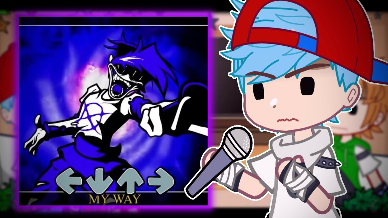 FNF Main Characters react to Vs Yourself (Hit Single Real: Silly Billy)
