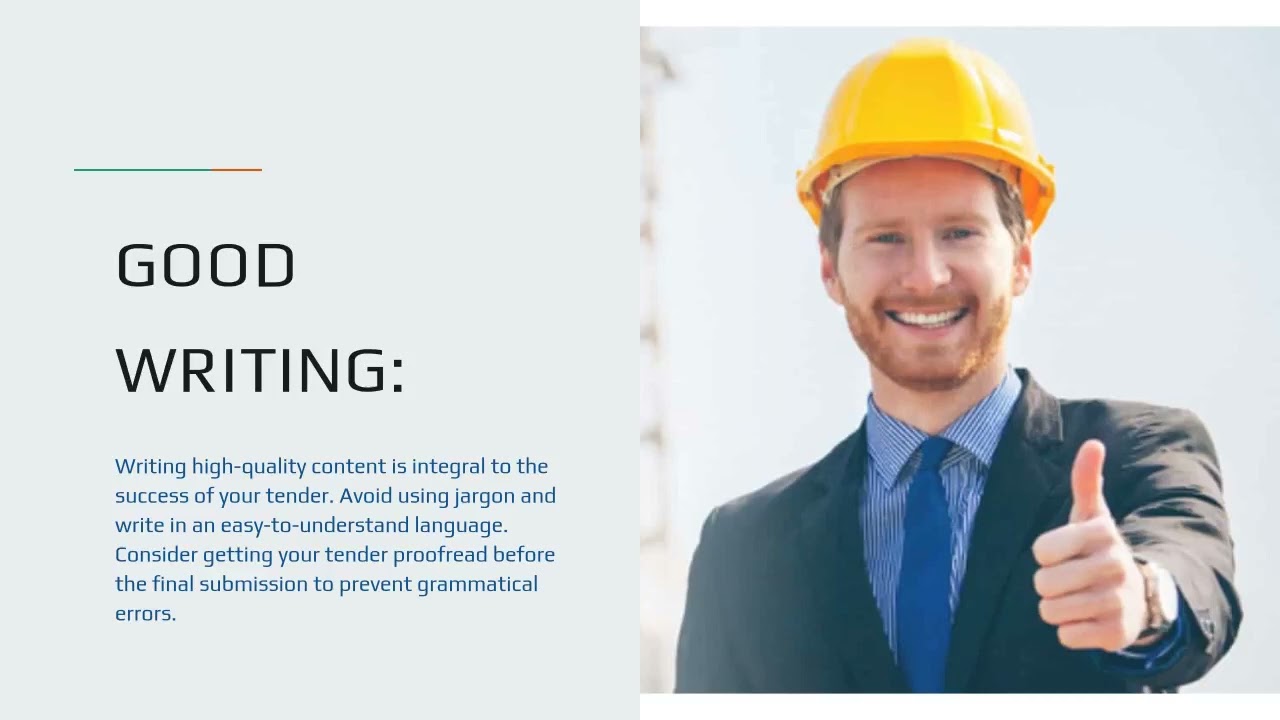 Tender Writing Guide NSW