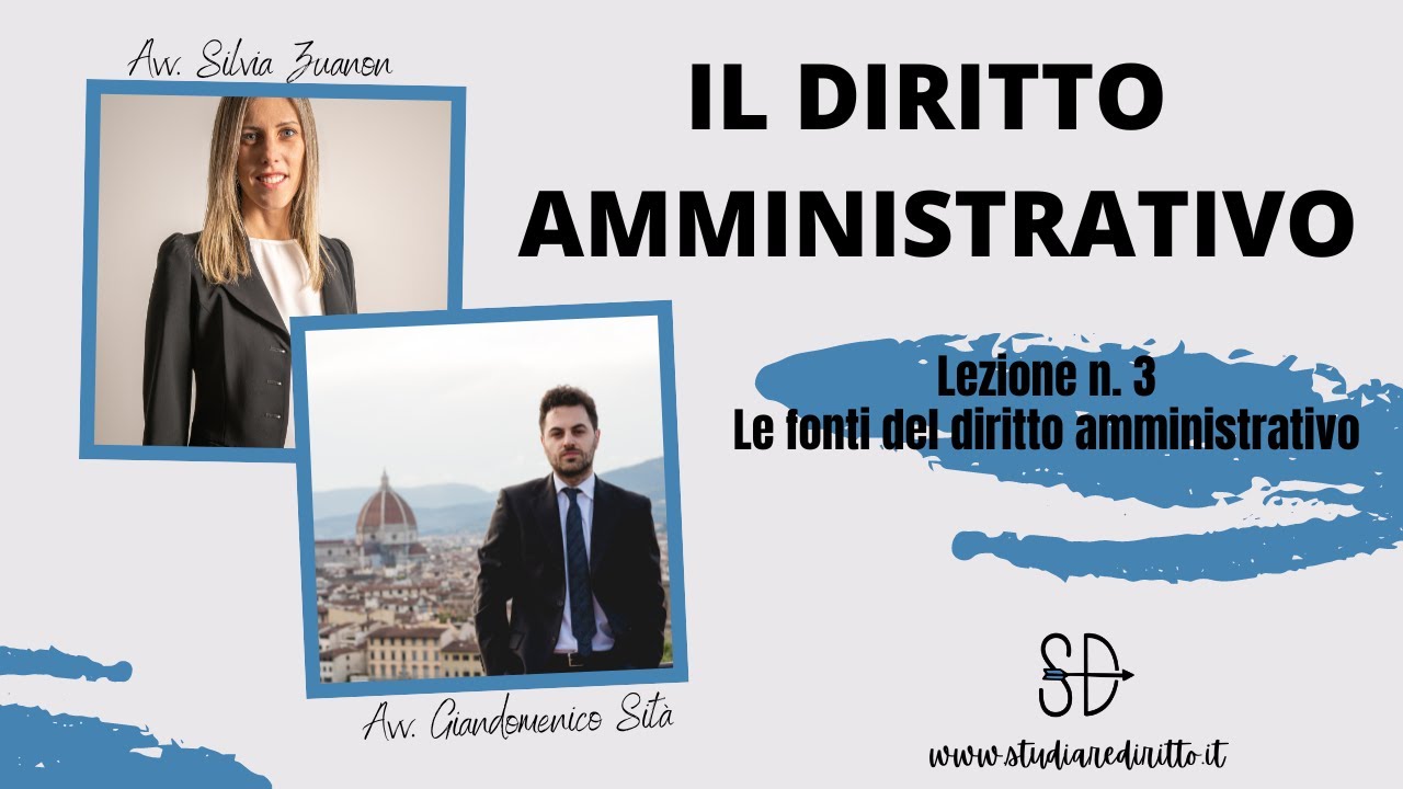 Il Diritto Amministrativo - Lezione III | Studiare Diritto Facile