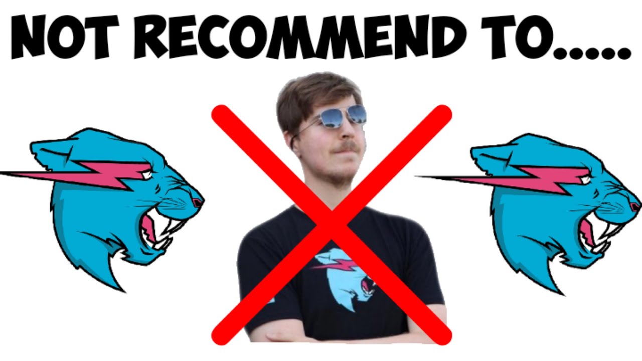This video won't get recommend to Mrbeast