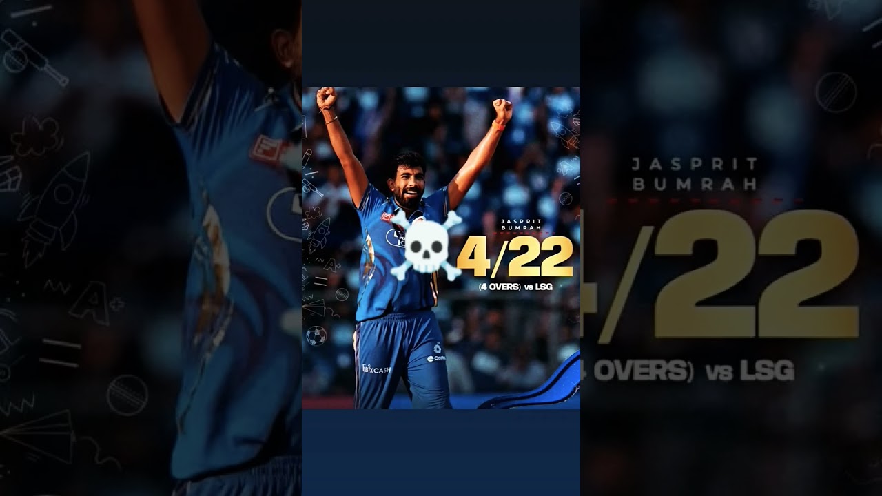 MI BEAT LSG by 54 RUNS 💀 | #ipl2025|#mivslsg|#allsport8231