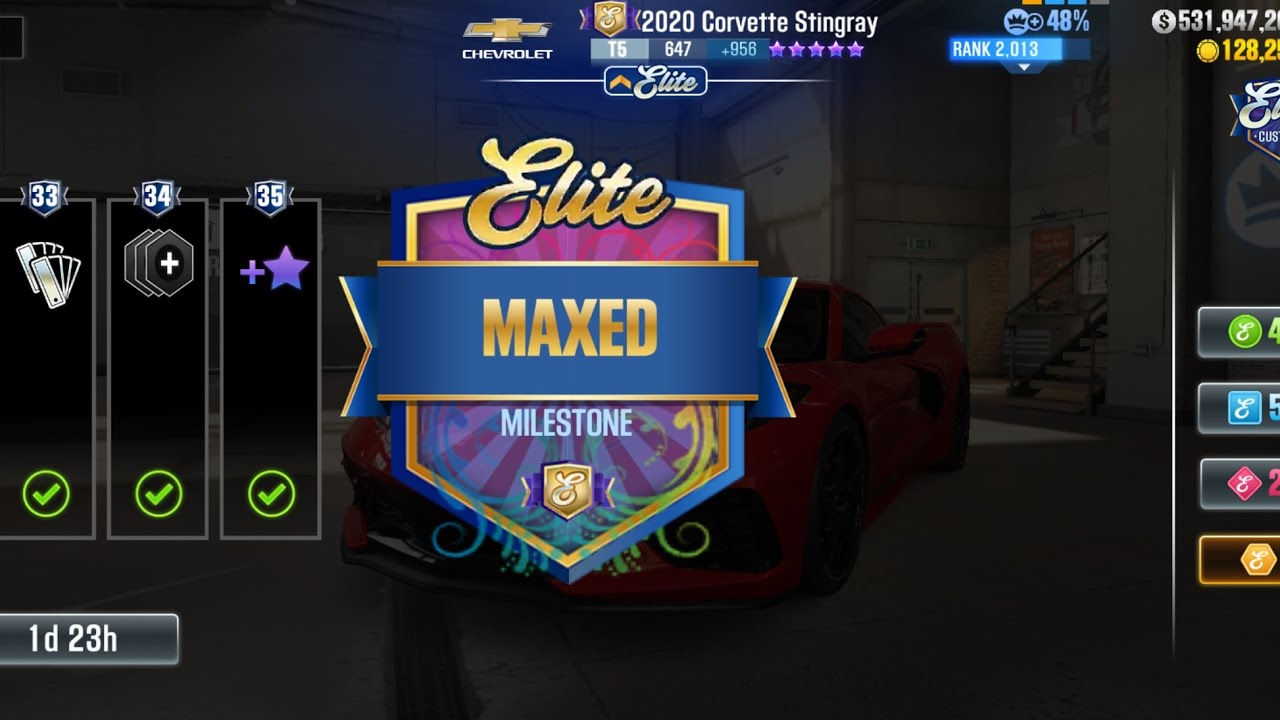 CSR2 Izzys tuner challenge 3. Elite maxing the 2020 Corvette Stingray live. 50% Off.
