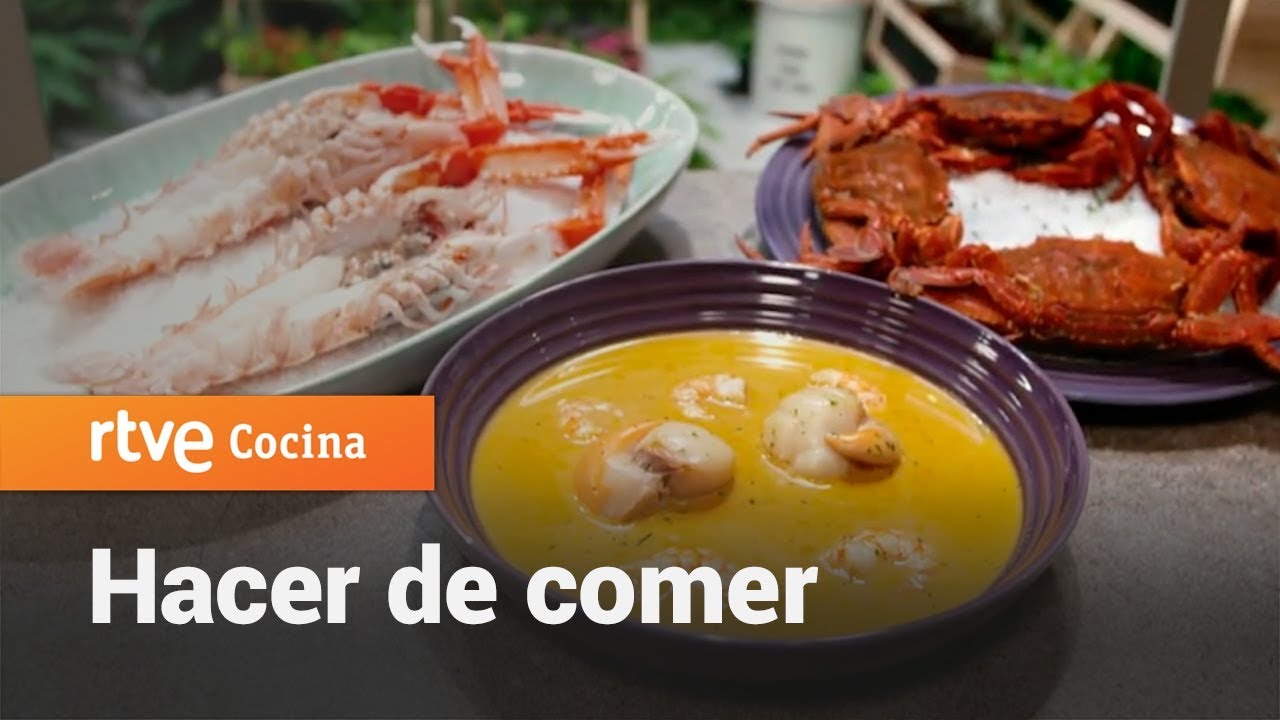 Cómo hacer Sopa de marisco - Hacer de comer | RTVE Cocina