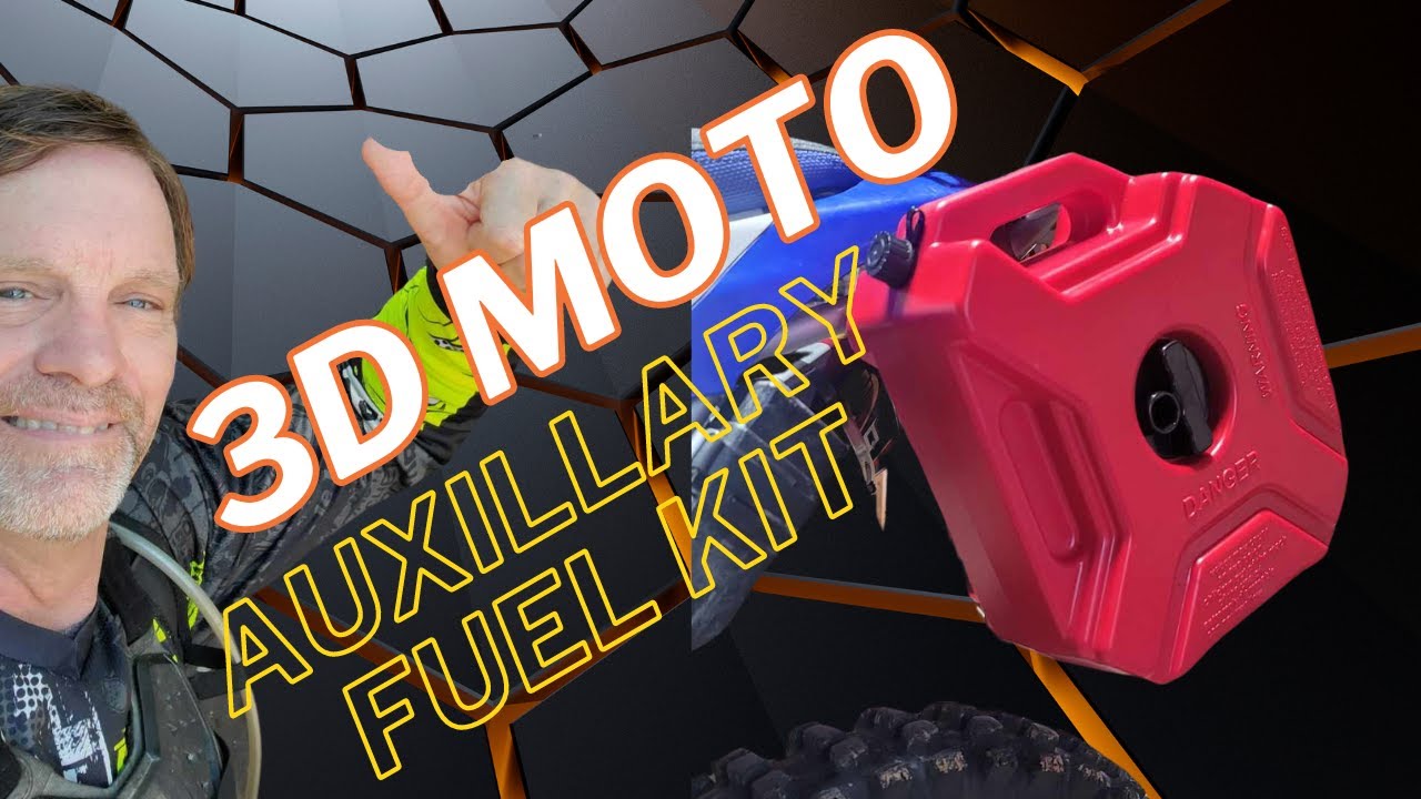 Transform your WR250r with 3D Moto Auxiliary Fuel Tank