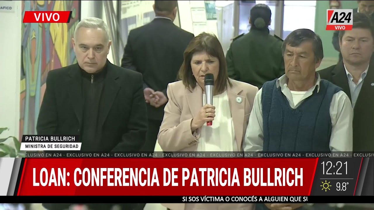 🔴 CONFERENCIA POR LOAN: "Las personas con poder están calladas" - Patricia Bullrich