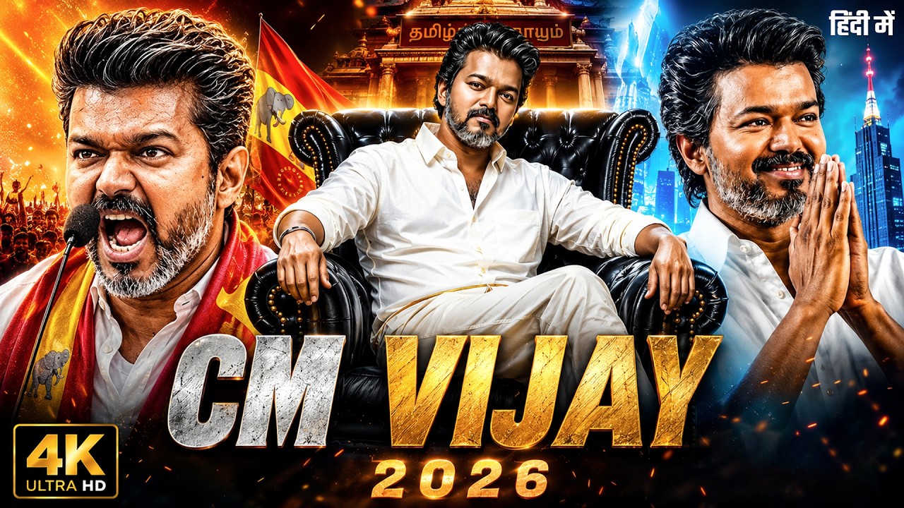 CM VIJAY - Full Movie Hindi Dubbed | Thalapathy Vijay | Pooja Hegade | New South Movie 2026
