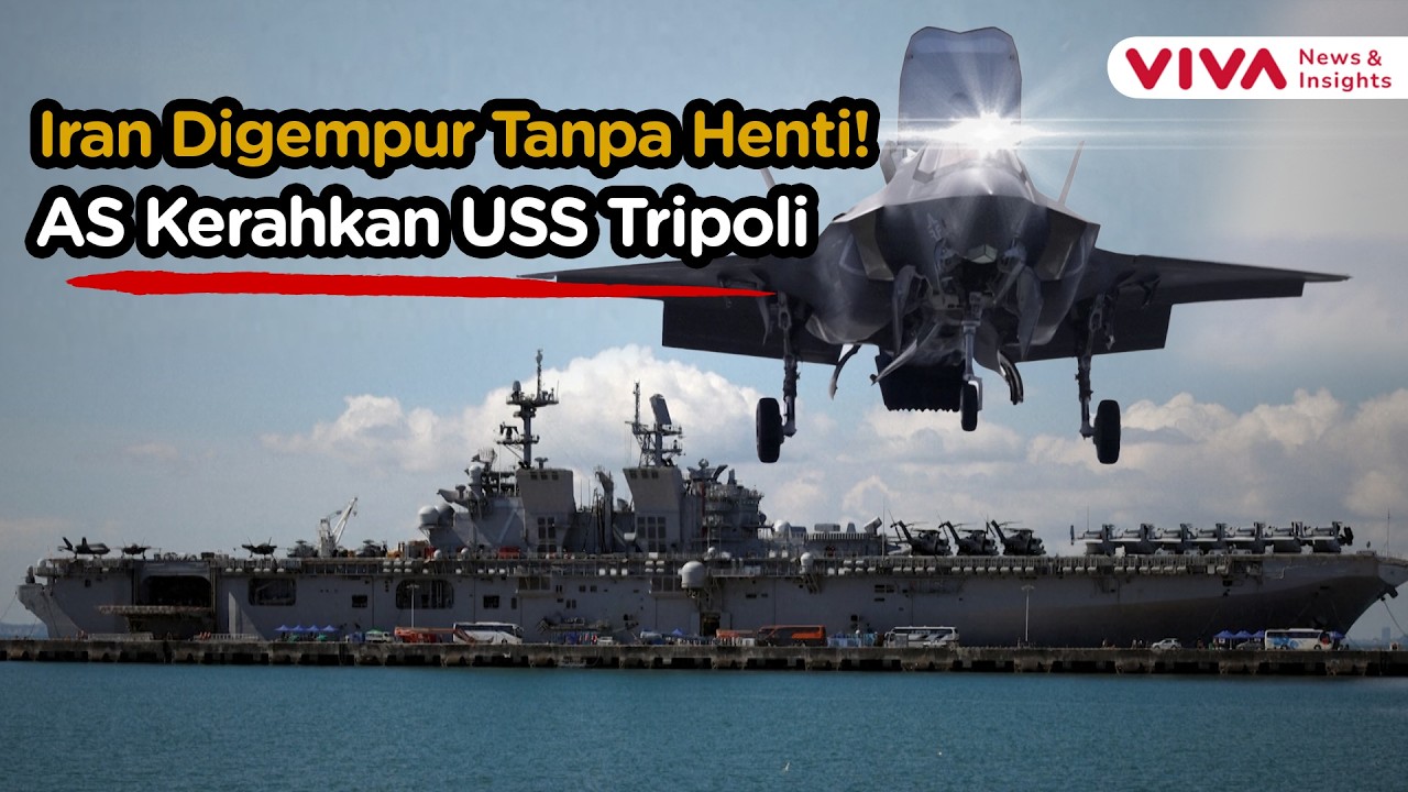 Eskalasi Memanas! AS Kerahkan 2 500 Marinir dan Kapal Perang ke Dekat Iran