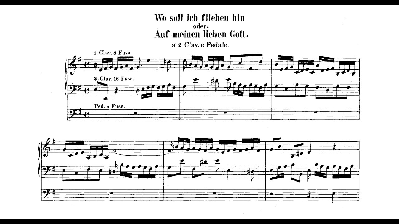 J. S. Bach: 