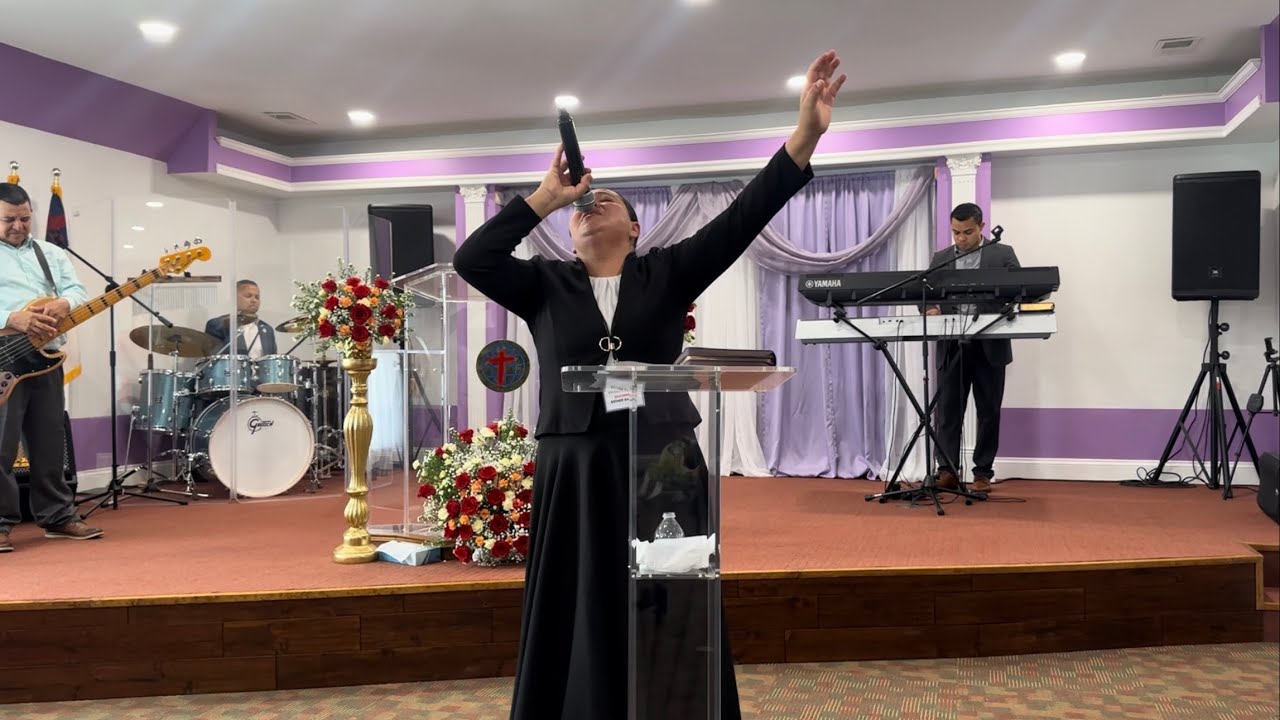 Coros de fuego🔥💕🔥Cayó Cayooo🔥el Poder del Espíritu Santooo🔥🌹🔥Glorioso Culto de Damas🔥7/3/23