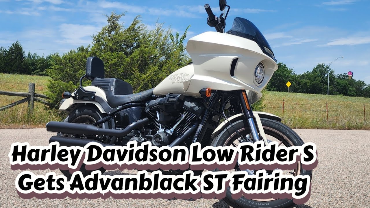 Harley Davidson Low Rider S Gets Advanblack St Fairing!!