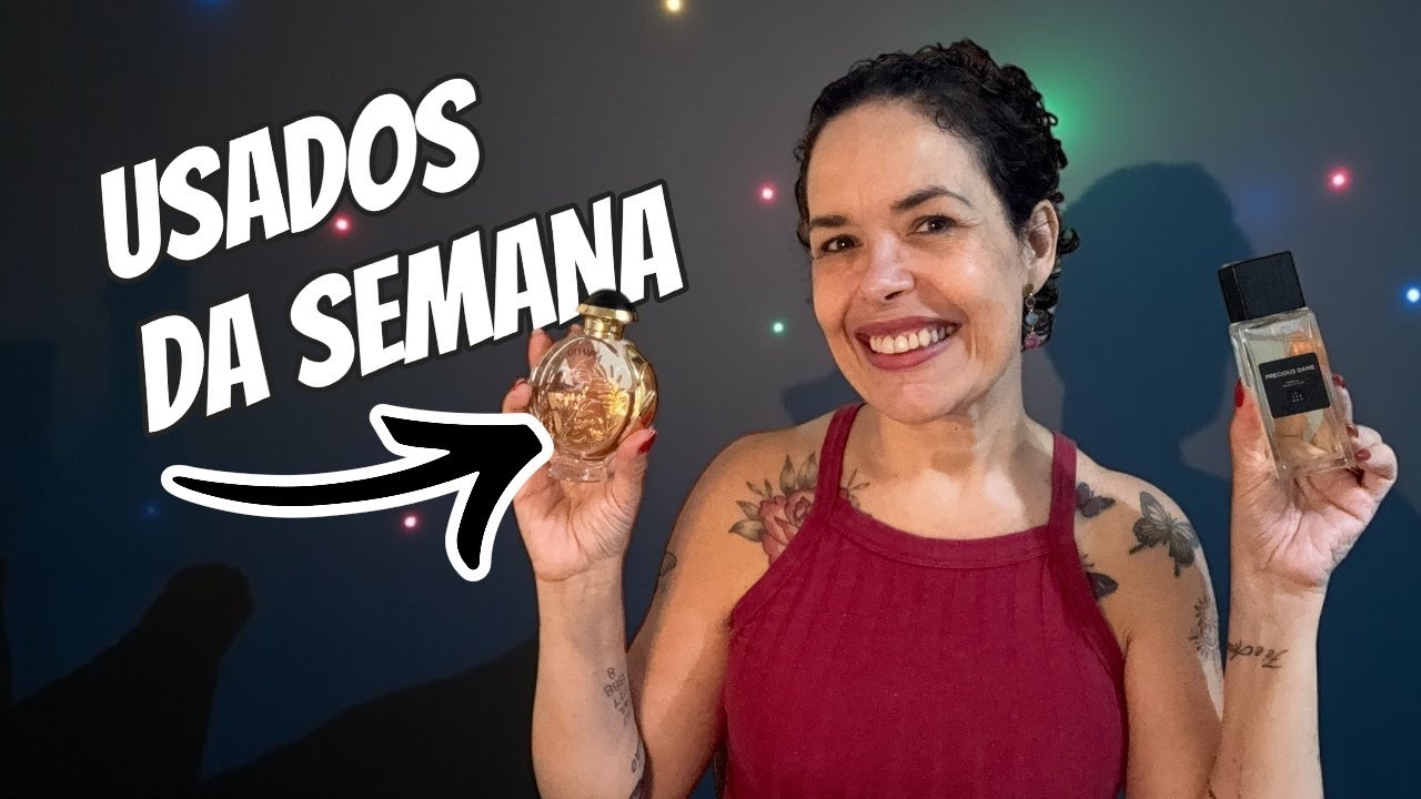 Perfumes MARAVILHOSOS que usei na minha semana