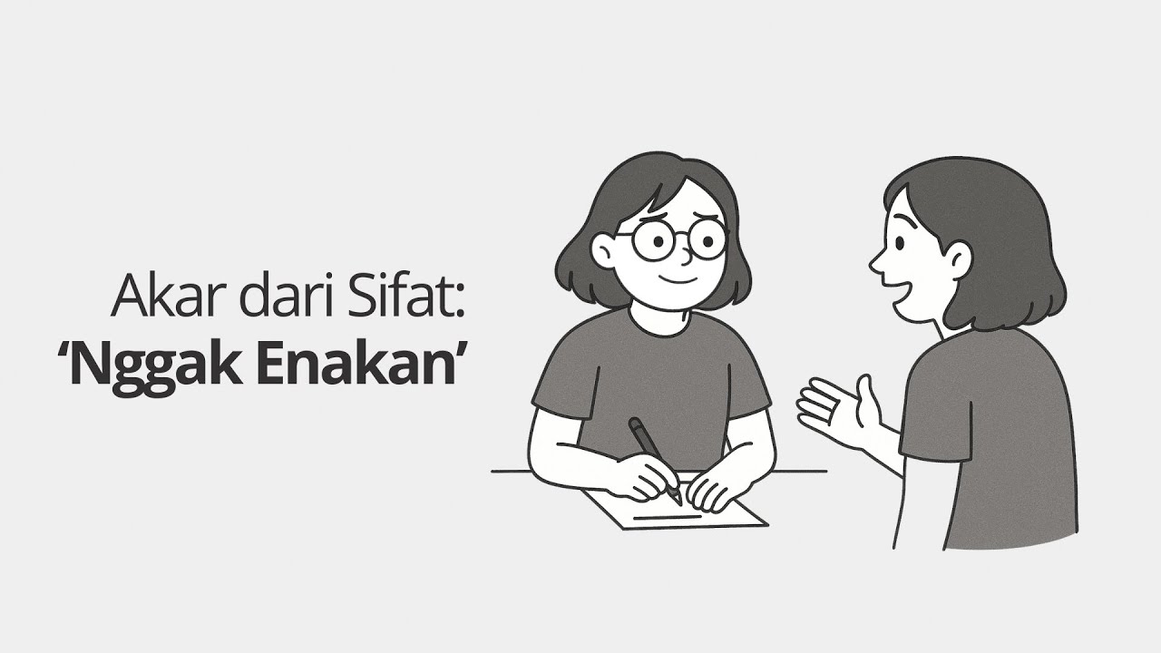 Mengapa Orang Indonesia Sangat TAKUT Bilang 'Enggak'?